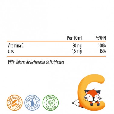 NEO PEQUES C+ con Vitamina C y Zinc, 150 ml - Farmacia JCI